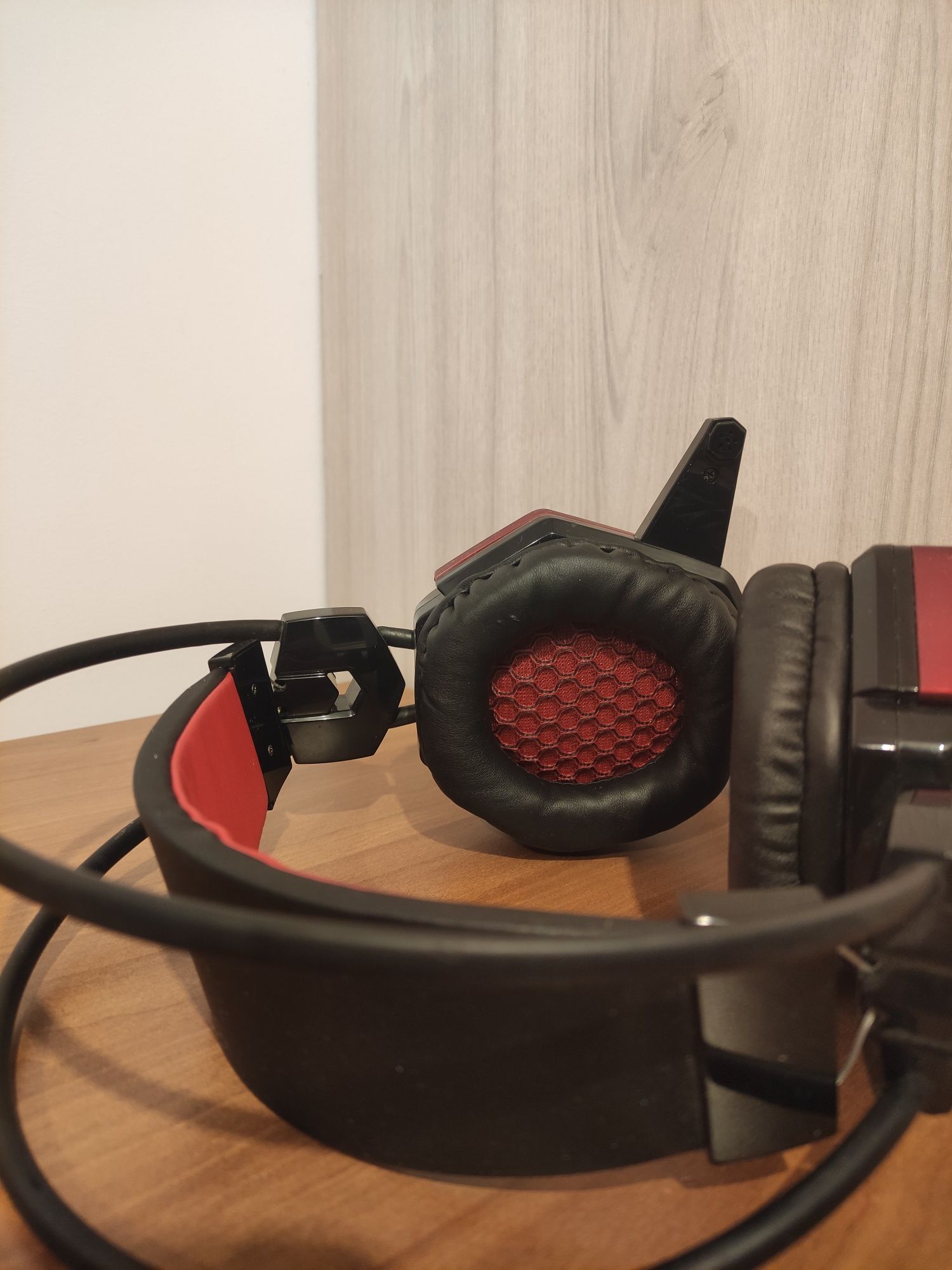 Słuchawki MAD DOG GH001 gamingowe LED