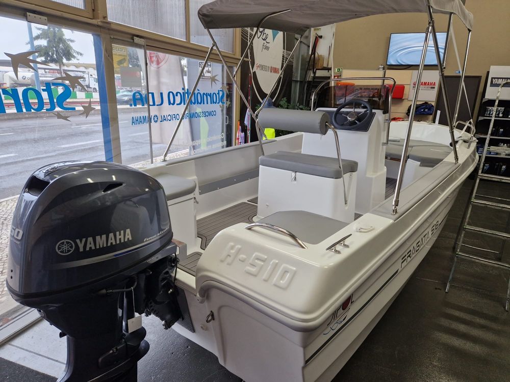 Dipol Fragata 510 + Yamaha 80CV