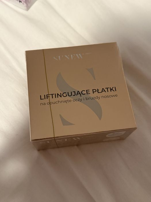 sunew med+ płatki pod oczy 95 g liftingujące złote