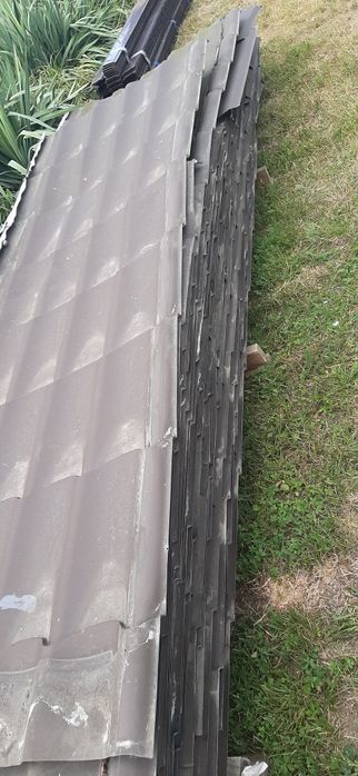 Blacha z dachu brązowa