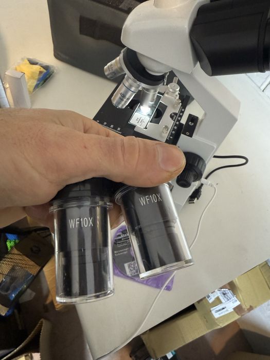 Мікроскоп тринокулярний SMXWJ-02