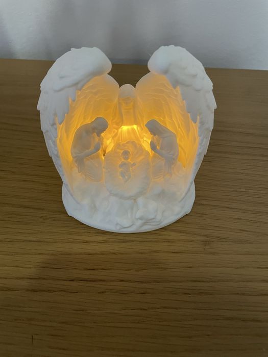 Mini- presépio com vela led incluída