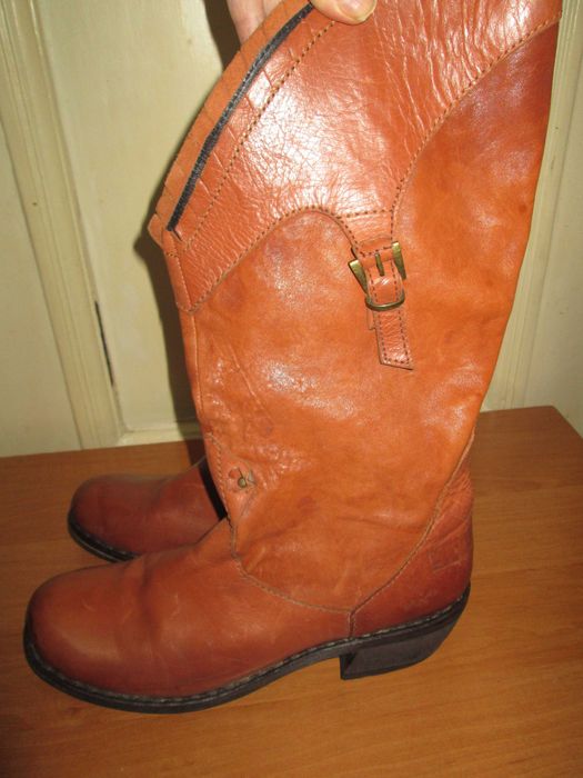 Хит сезона! Кожаные ковбойские сапоги из Америки Mustang  р 40