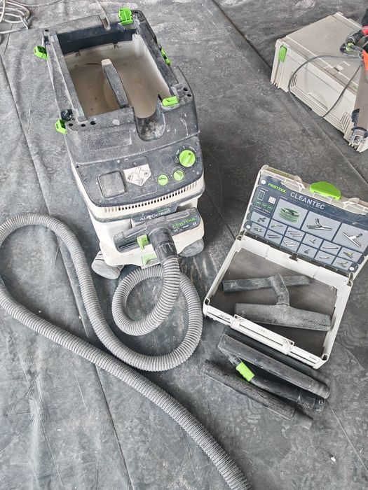 Zestaw festool odkurzacz, żyrafa planex i separator