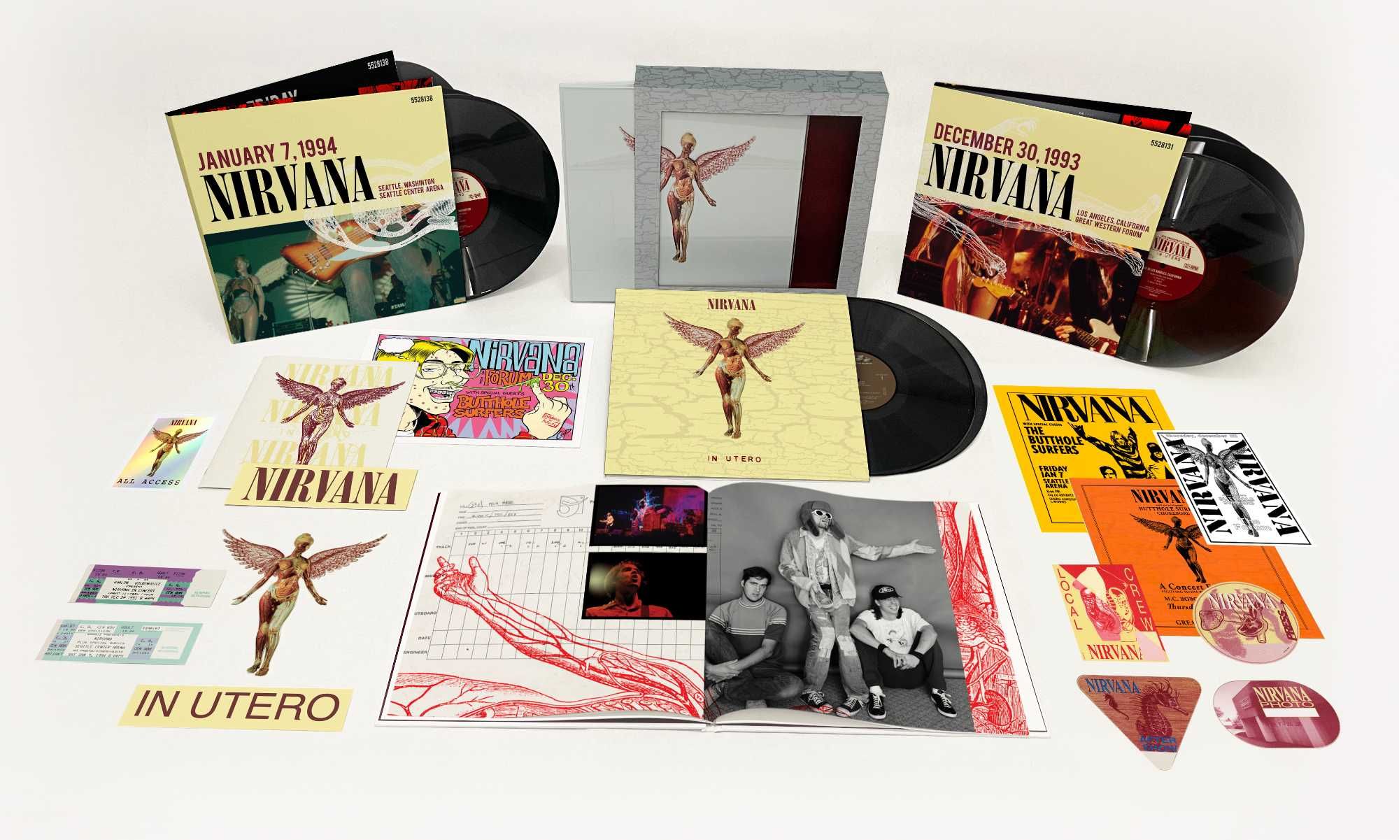NIRVANA
In Utero (30th anniversary edition) (7LP+10”EP super deluxe)