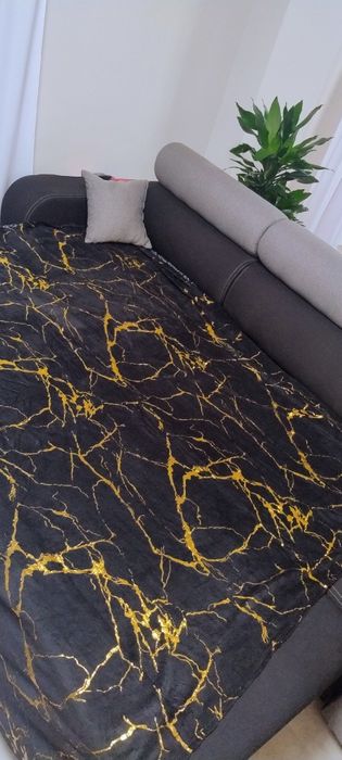 Koc 200/220 z marmurkiem Nowe