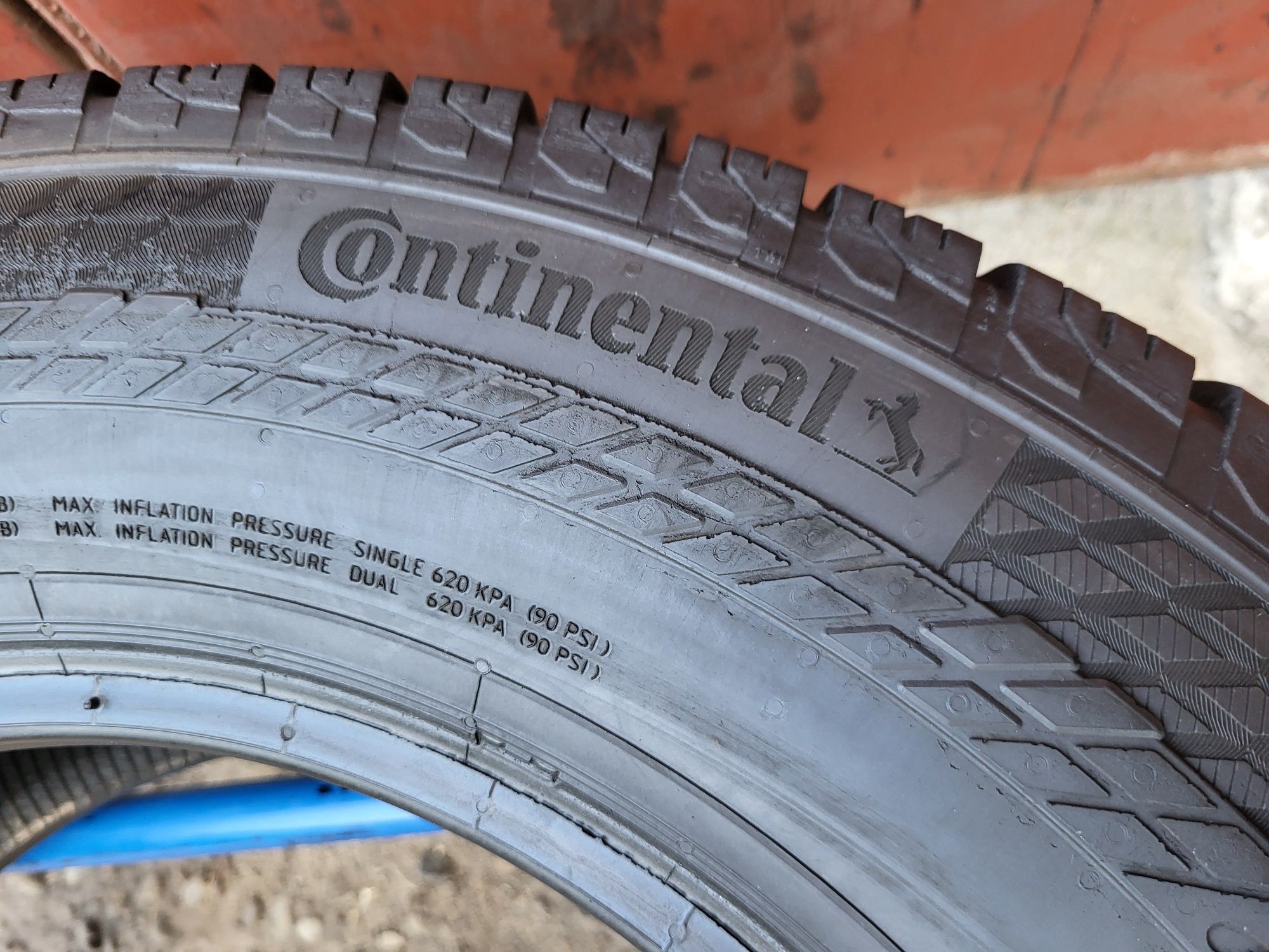 235/65/16C R16C 121/119R Continental VanContact 4Season 4шт шини 5мм