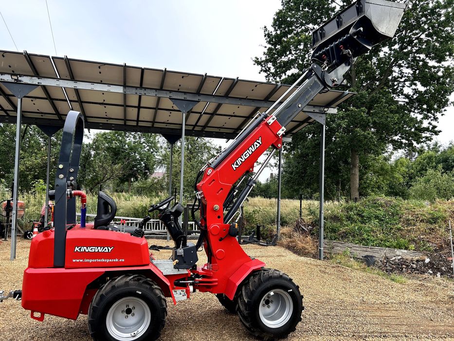 Wynajem Ładowarka Kołowa Przegubowa 4x4 z teleskopem Kingway H180T