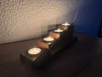 Porta-velas e incenso