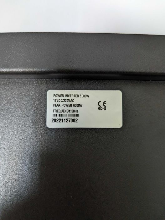 Якісні інвертори 3000W\12\220v реальна потужність