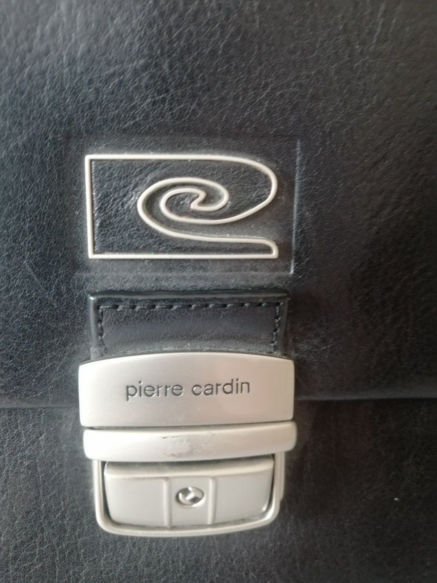 Neseser, walizka, skóra Pierre Cardin