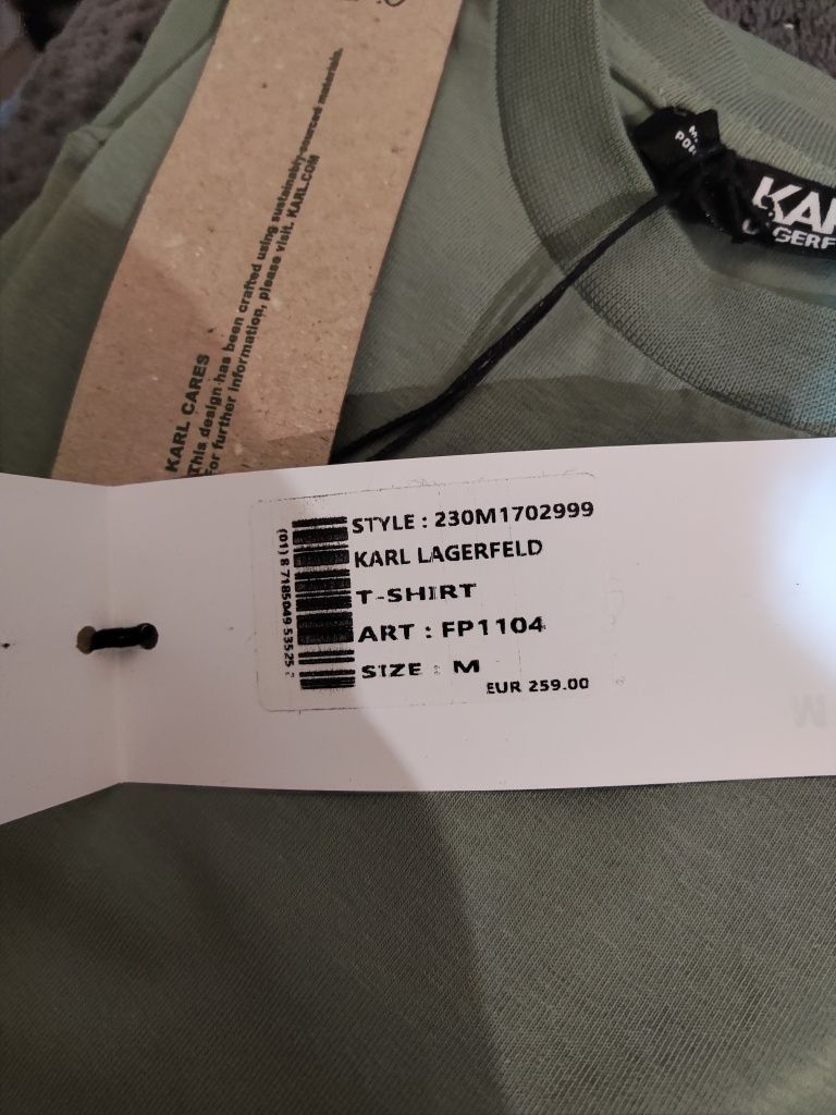 Sprzedam nową orginalna koszulkę karl lagerfeld rozmiar M L XL XXL