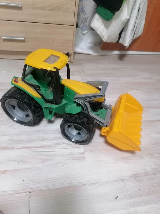 Детский трактор з грейдером