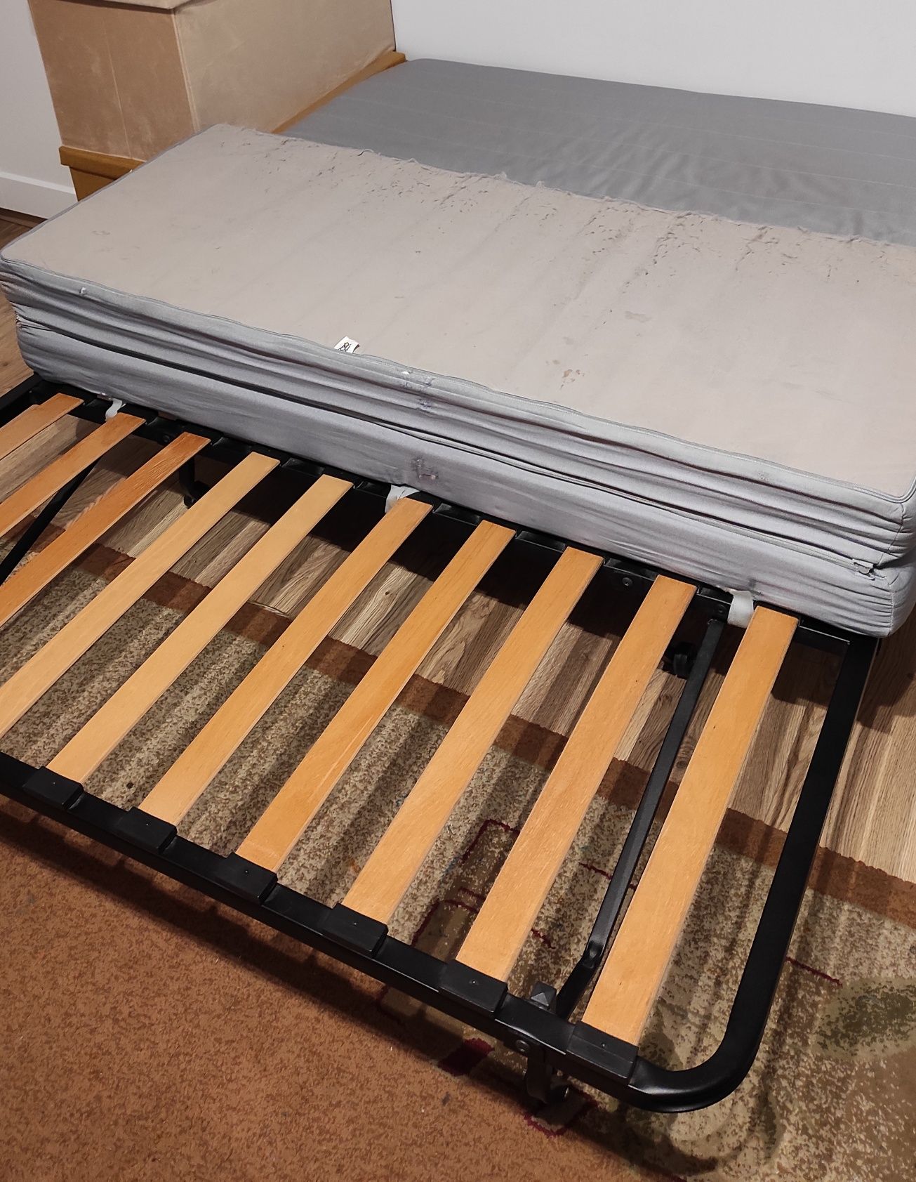 Sofa rozkładana 2 osobowa/ łóżko ikea