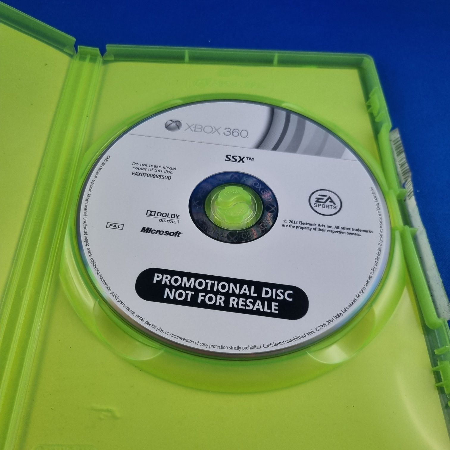 SSX Xbox 360 Promo Unikat
