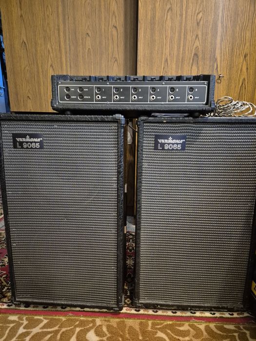 Sprzedam powermikser VERMONA+ dwie kolumny  VERMONA o mocy 200  WATT.