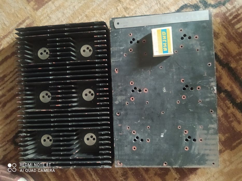 Разное для аудио: радиаторы большой площади, диоды и транзисторы ...