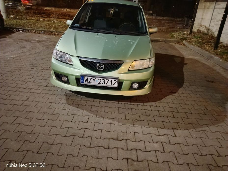 Mazda Premacy silnik 2.0 bezyna rok 2001