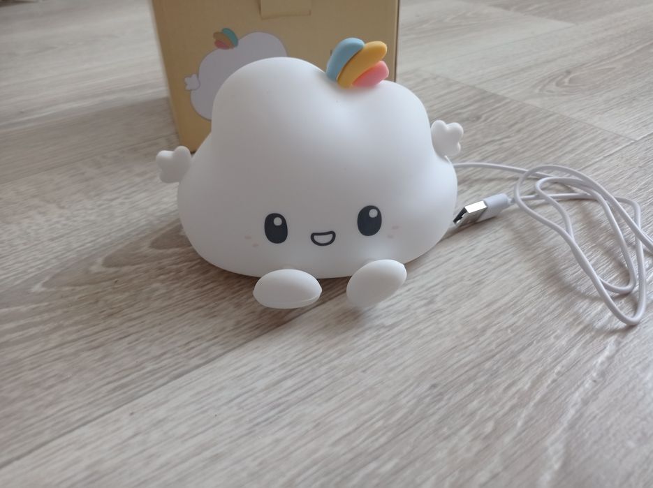 Нічник Хмаринка Нічник акумуляторний Нічник силіконовий кольоровий