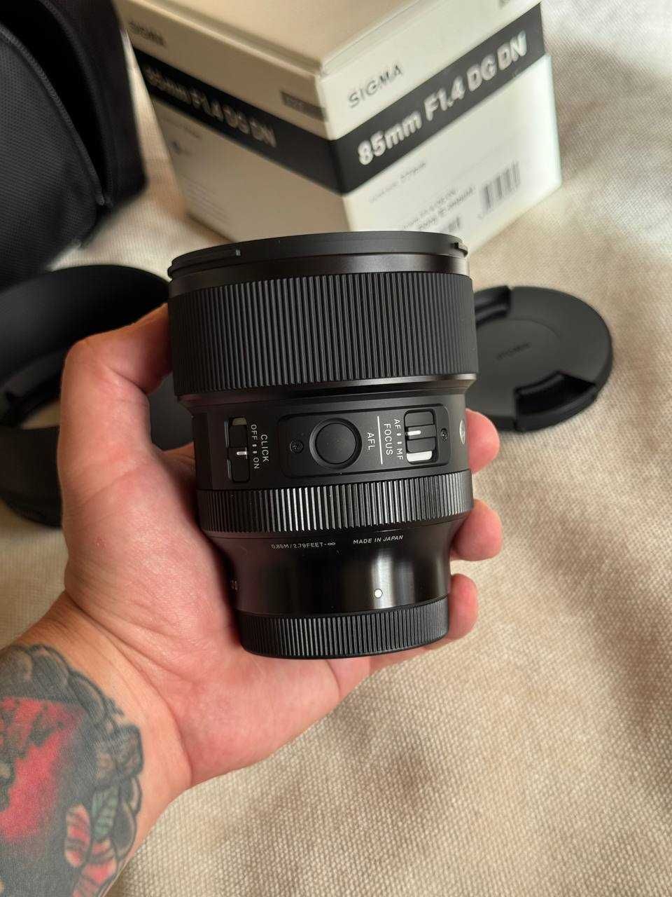 Об'єктив Sigma 85mm f1.4 DG DN (Sony E-mount)