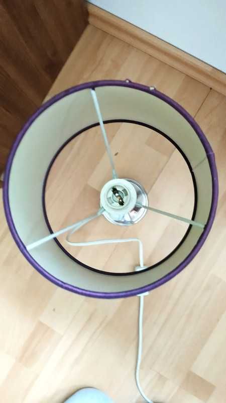 Fioletowa lampka