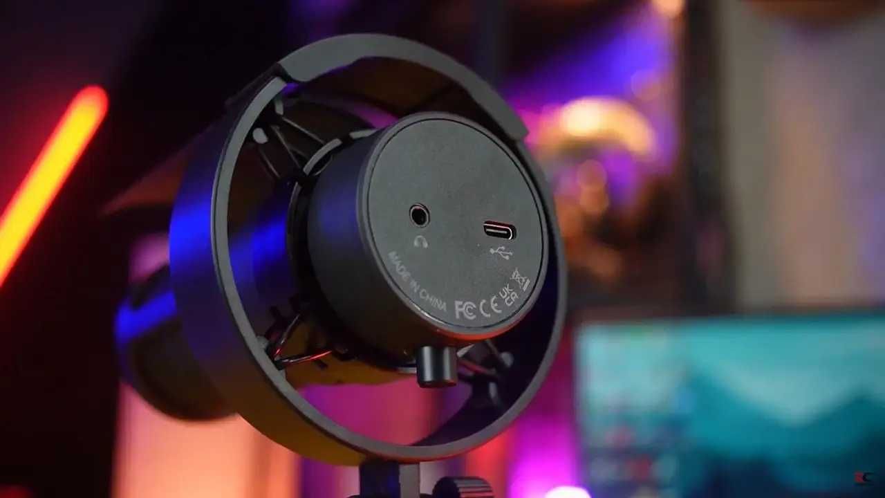 Мікрофон конденсаторний FIFINE AmpliGame A8 з RGB Чорний