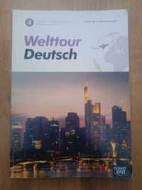 Język niemiecki Welttour Deutsch 4, podręcznik i ćwiczenia