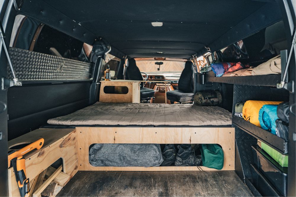 Zamiana Dodge ram Van kamper 4x4 astro  pickup