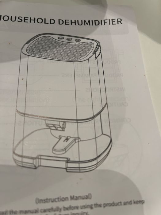 Osuszacz powietrza H2102 – cichy i wydajny, nowy