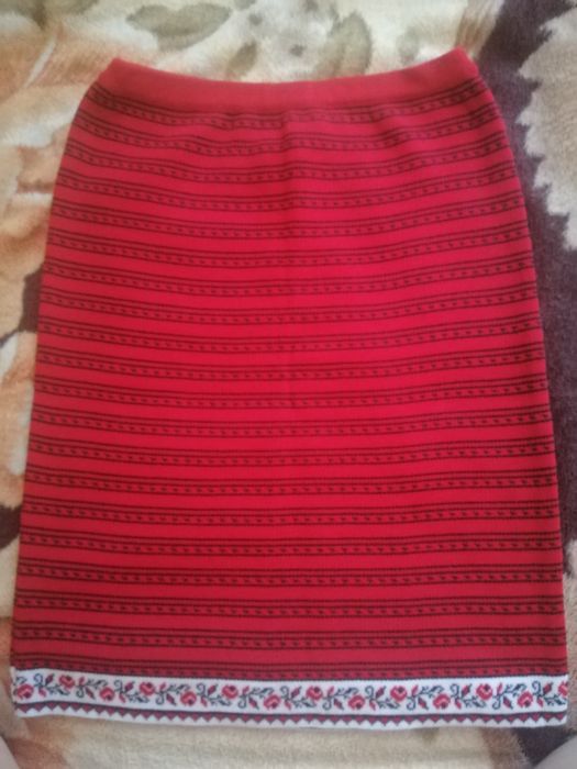 Спідниця в'язана патріотична