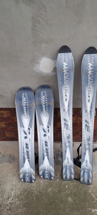 Продам гірські лижі б/у в хорошому стані ціна по 700грн