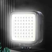 Iluminador LED mini para câmara DSLR fotografia e vídeo