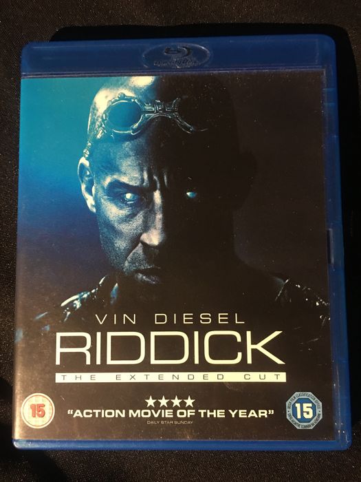 Riddick extended cut Bluray