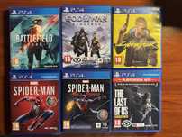 Jogos PS4 - ver preço na descrição