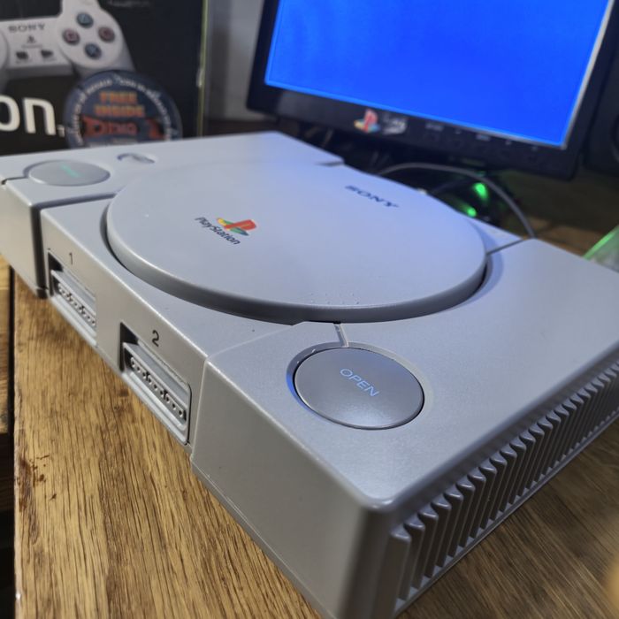 Playstation 1 scph1002 pal. Box zestaw