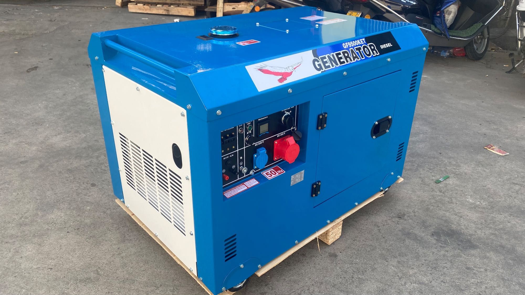 agregat prądotwórczy 9 / 10 kW AVR z automatyką ATS diesel PROMOCJA