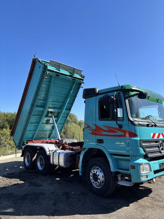 Mercedes benz actros 2646 6x4 wywrotka kipper meiller dautel mp2