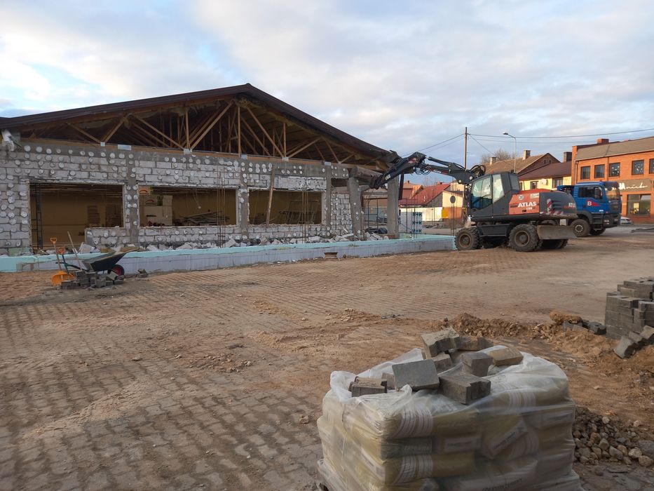 Wyburzenia Rozbiórki Roboty Ziemne Praszka Wieluń Olesno Kluczbork