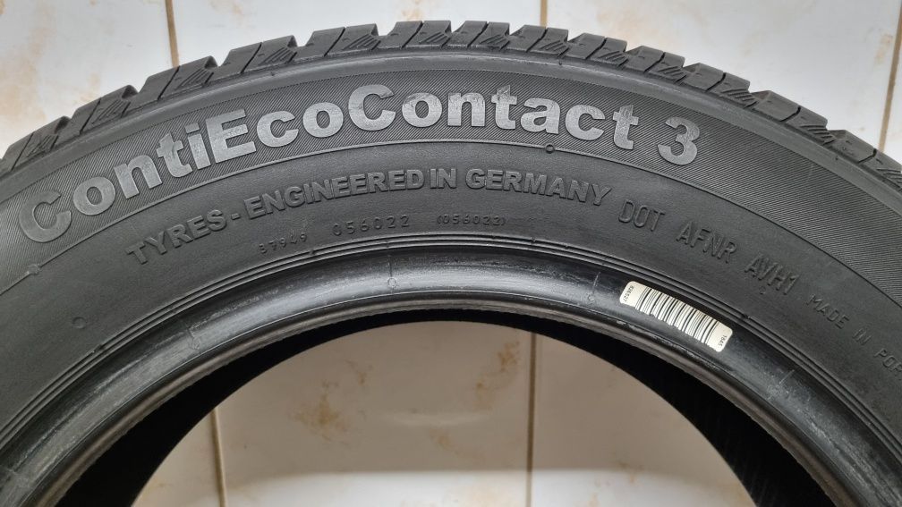 2 opony letnie 165/70 R14 81T Continental ContiEcoContact 3