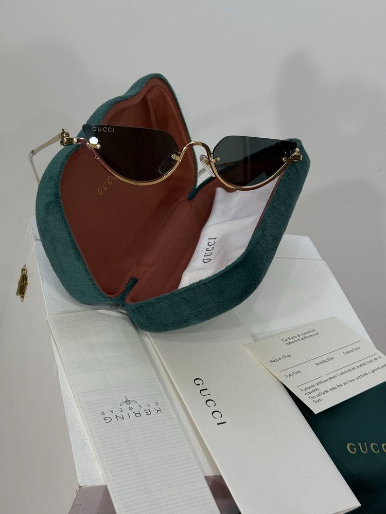Окуляри cat eye gg1603s в стилі gucci котяче око