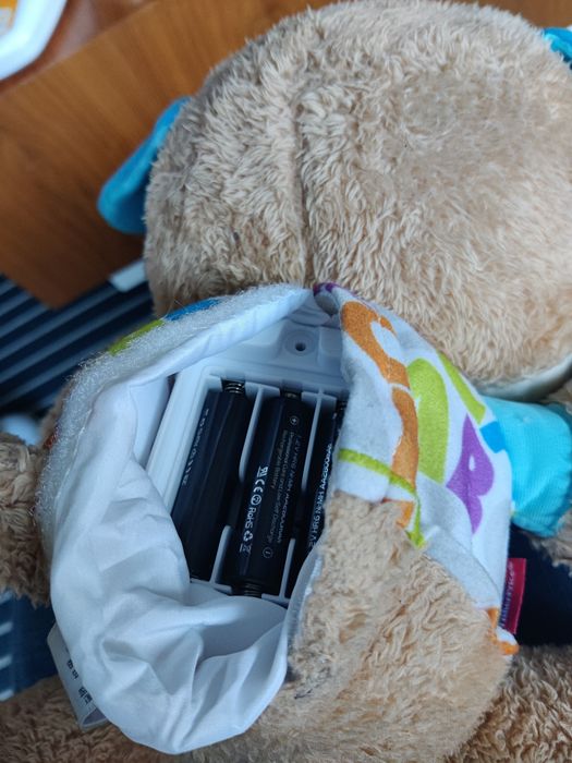 Cãozinho para aprender, Peluche educativa, Fisher Price