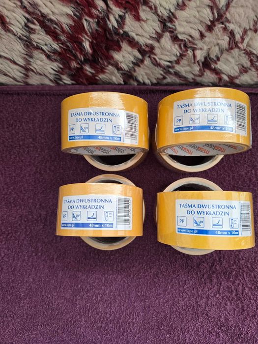 Taśma klejąca dwustronna 48mm/10m MAXI TAPE