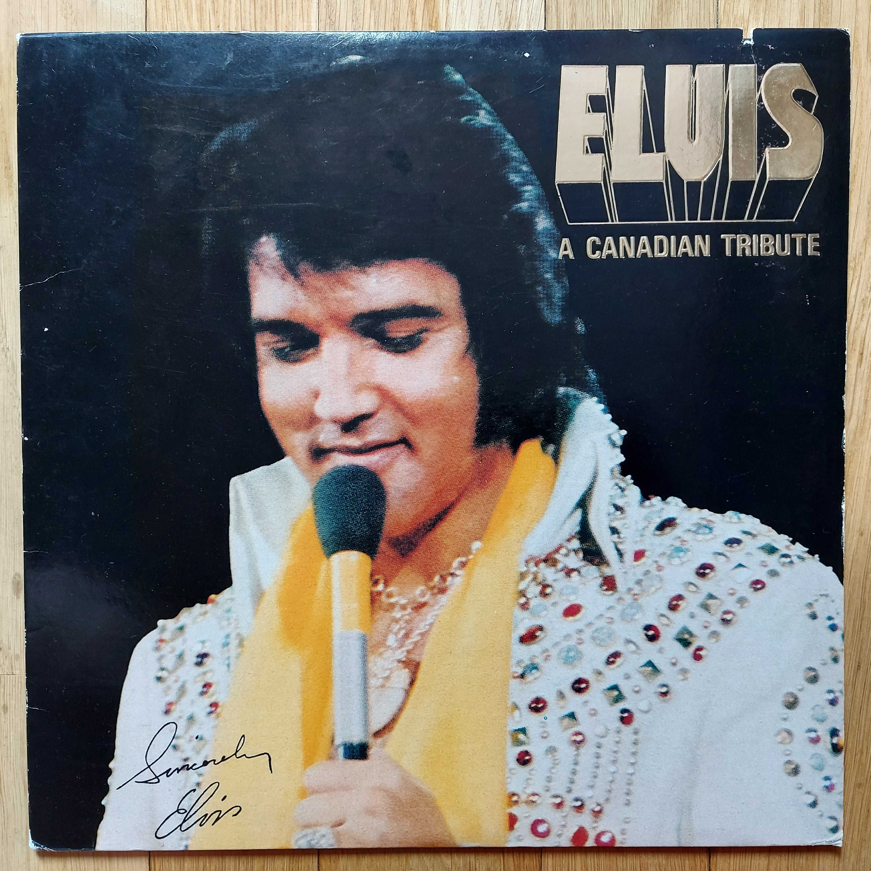 Elvis Presley ‎A Canadian Tribut (Yelow) Can 1978 (NM-/EX) + inne tytu