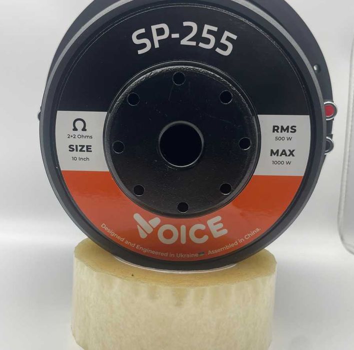 Динамік 25см на сабвуфер voice 1000ват компактний але дуже злий саб