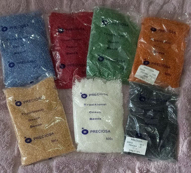 Чешский бисер 500г