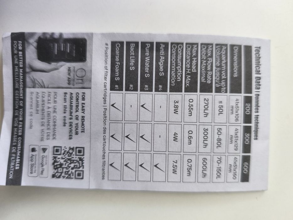 Filtro interno aquatlantis