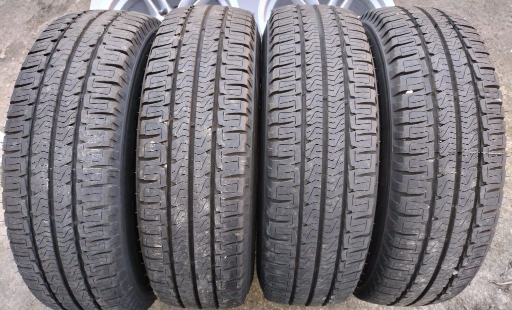 Felgi z oponami 6x16 ET68 5x130 Ducato Jumper Boxer Movano