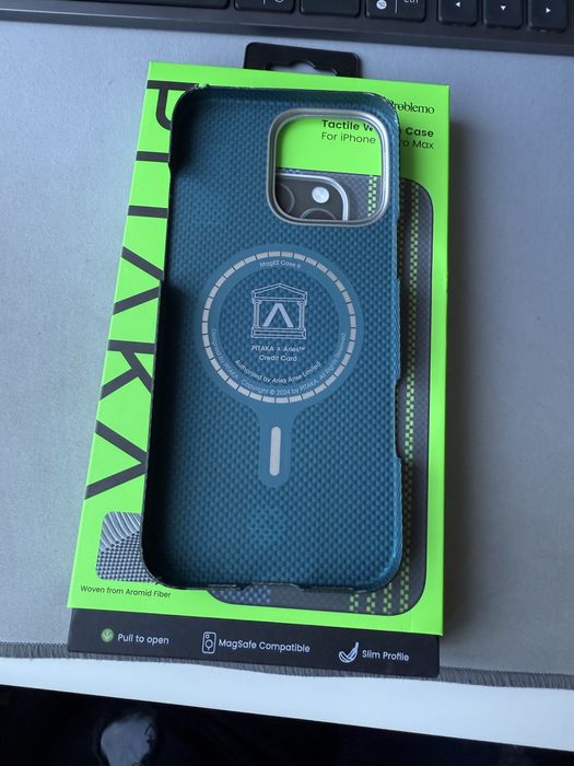 Чохол Pitaka Tactile Woven Case iPhone 16 Pro Max (KI1601CRP)
