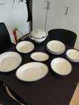 Zestaw obiadowy porcelana Ćmielów PRL