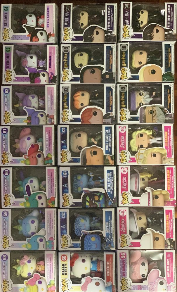 Coleção de pops